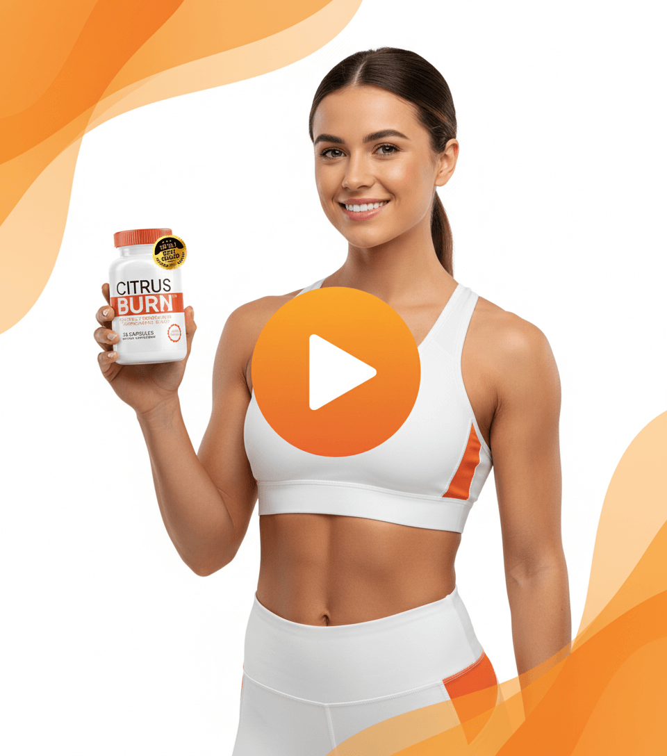 CitrusBurn supplement bottle with 180-day money-back guarantee seal